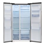 Hisense 543L Frost Free Side by Side Fridge PureFlat Stainless Steel - Image 3