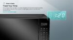 Hisense 45L 1000W Electronic Microwave Oven - Black - Image 3