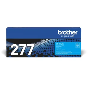 Brother TN277 Cyan Original Toner Cartridge (TN277C) – Genuine Brother