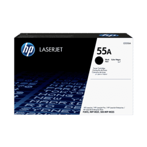 HP 55A (CE255A) Original Black LaserJet Toner Cartridge | 6,000-Page Yield
