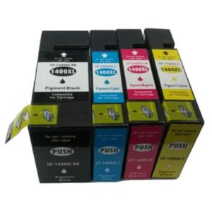Compatible Canon PGI-1400XL Black, Cyan, Magenta & Yellow High Yield Ink Cartridge Multipack