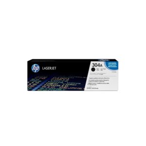HP 304A HCC530A Original Black Toner Cartridge – Compatible with HP Color LaserJet CP2025 & CM2320 MFP – 3,500 Pages