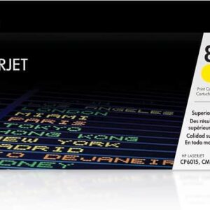 HP 824A HCB382A Original Yellow Toner Cartridge – Compatible with HP Colour LaserJet CP6015, CM6030 & CM6040 – 21,000 Pages