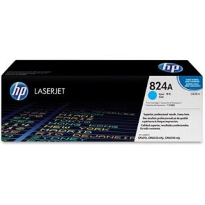 HP 824A HCB381A Original Cyan Toner Cartridge – Compatible with HP Colour LaserJet CP6015, CM6030 & CM6040 – 21,000 Pages
