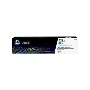 HP 126A Original Cyan Toner Cartridge CE311A – 1,000 Page Yield for HP Color LaserJet CP1025, CP1025 Pro, M175 & M275