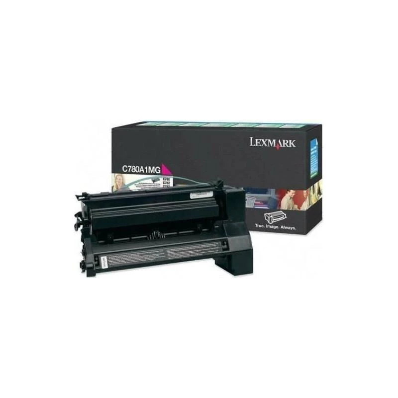 1806-c780-c782-cartouche-toner-magenta-C780A1MG-linksolutions-ma Lexmark C780A1MG Magenta Original Toner Cartridge | Genuine Lexmark Toner for C780, C782 & X782 Series - Image 1