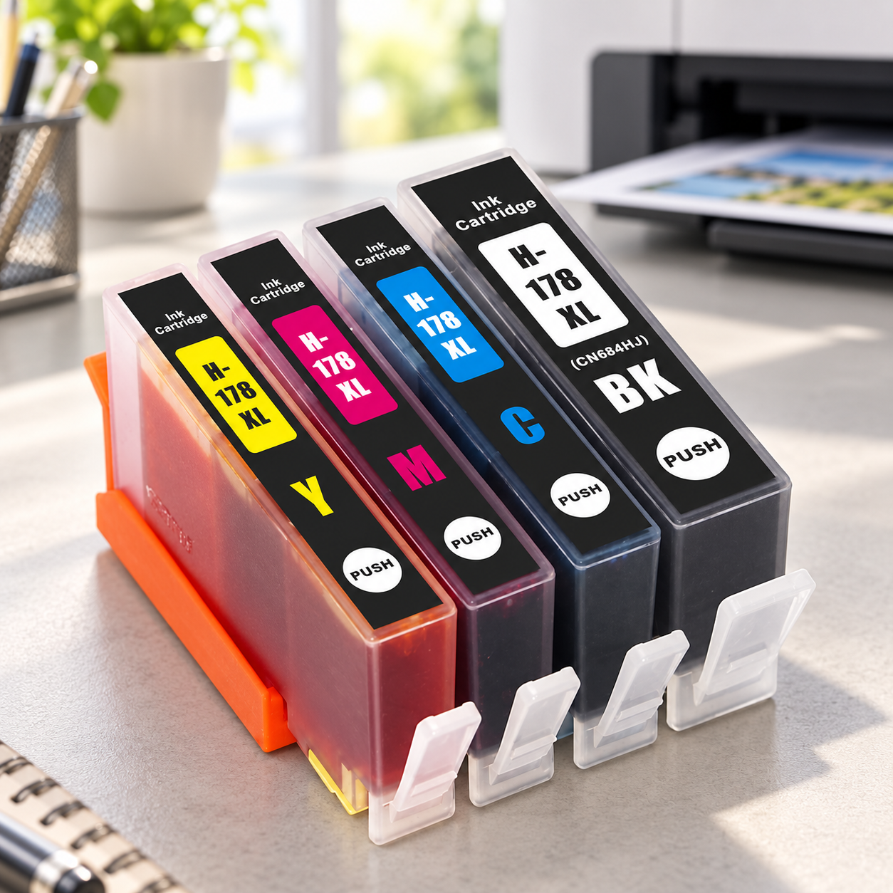 Compatible HP 178XL 6510 7510 Multipack Ink Cartridges