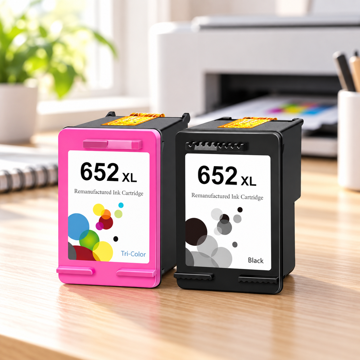 Compatible HP 652XL Ink Cartridges Multipack