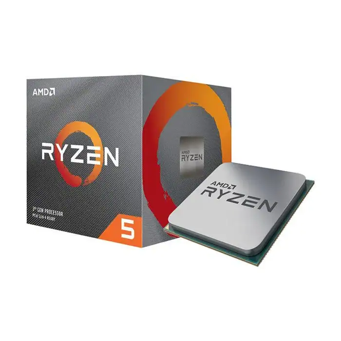 100-100000065BOX-2.webp AMD Ryzen 5 5500 6-Core 3.6GHz (4.2GHz Max Boost) Socket AM4 65W Desktop Processor (CPU) - Cooler Included - Image 1