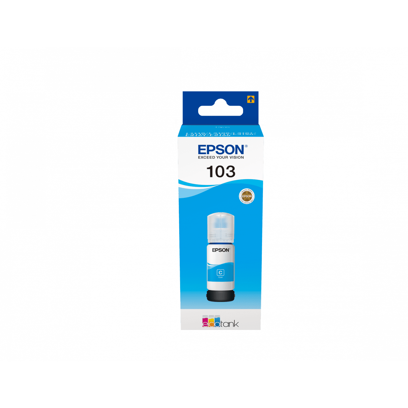 2019-05-20_epson-1-9-7.png EPSON 103 ECOTANK CYAN INK BOTTLE - Image 1