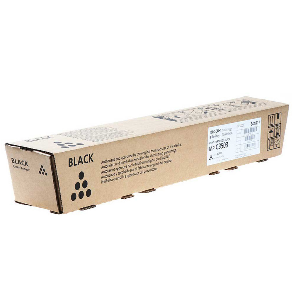 3503BK.jpg Ricoh MP-C3503/MP-C3003 Black Original Toner Cartridge - Image 1