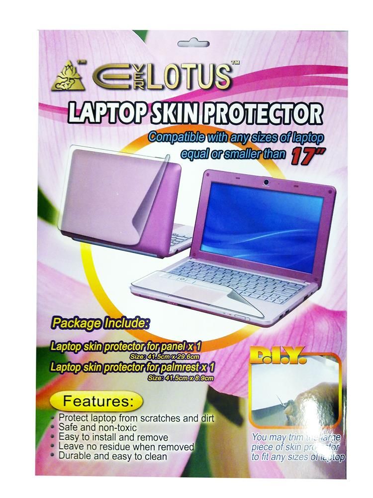 44233546-1-zoom.jpgtakealot-41464813-1.jpg Ever Lotus Laptop Skin Protector - Image 1