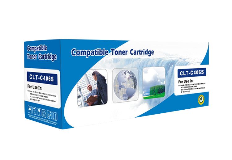 44274504-1-zoom.jpg Samsung 406 / C406S / C406 Compatible Cyan Toner - Image 1