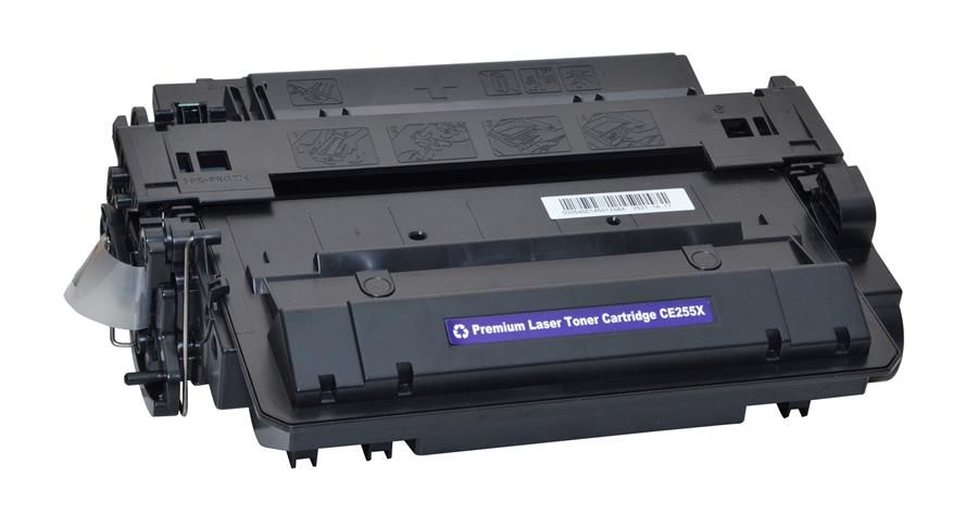 47575742-1-zoom.jpg Generic HP CE255X 55X 255X 255 High Yield Black Compatible Toner Cartridge - Image 1