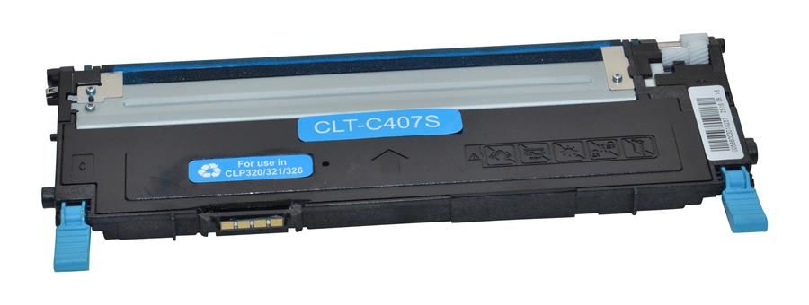 47575781-1-zoom.jpg Generic Samsung CLT-407C 407 C407 Cyan Compatible Toner Cartridge - Image 1