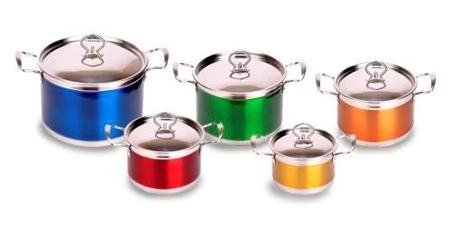 47865992-1-zoom.jpgtakealot-45018451-1.jpg 10 Piece Colour Pot Set - Image 1