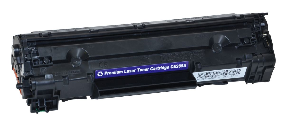 48050124-a-zoom.jpg Canon 725 / HP 85A Black Toner Cartridge - Compatible - Image 1
