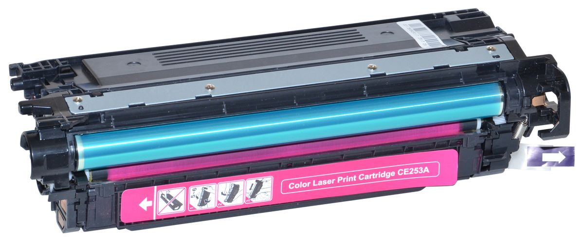48050137-a-zoom.jpg Generic HP Compatible Magenta Toner Cartridge CE253A CE253 253 - Image 1