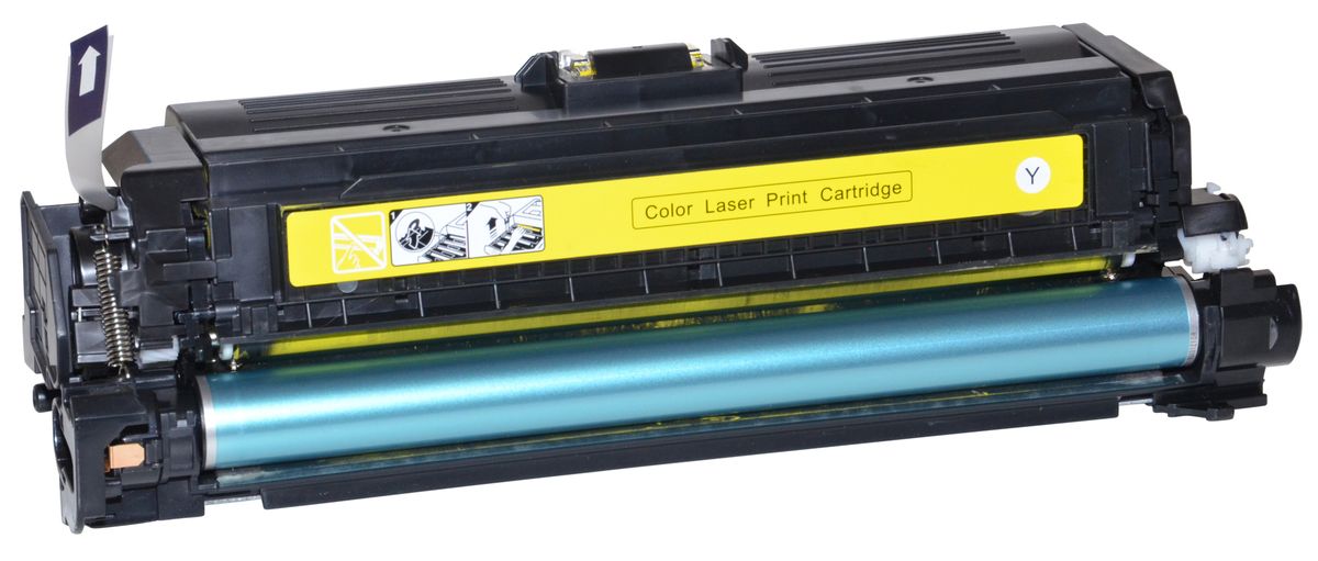 48050139-a-zoom.jpg Generic HP Compatible Yellow Toner Cartridge CE262A CE262 262 - Image 1