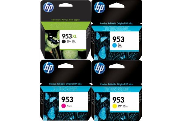 51603454-1-zoom.jpgtakealot-48692664-1.jpg HP 953XL B / HP953 Standard C/M/Y Ink Cartridges (OEM) - Black - Image 1