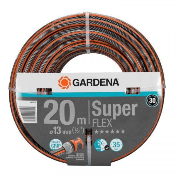GARDENA Premium SuperFLEX Hose 13 mm x 20 metres