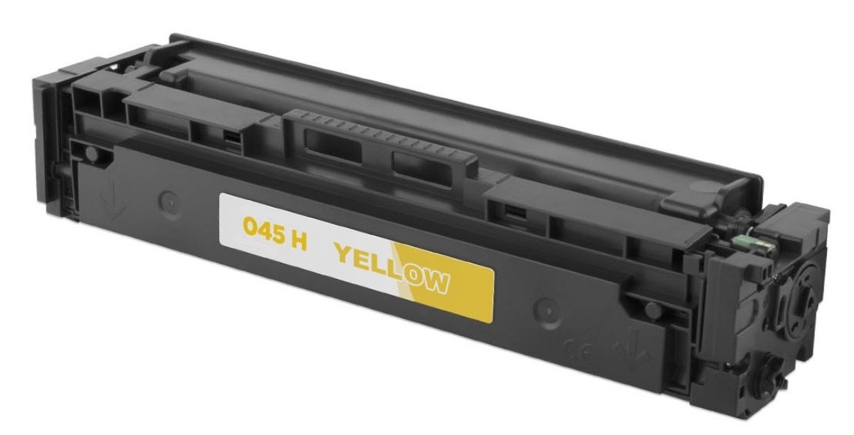 59239073-1-zoom.jpeg Canon 045H Yellow High Yield Toner Cartridge - Compatible - Image 1