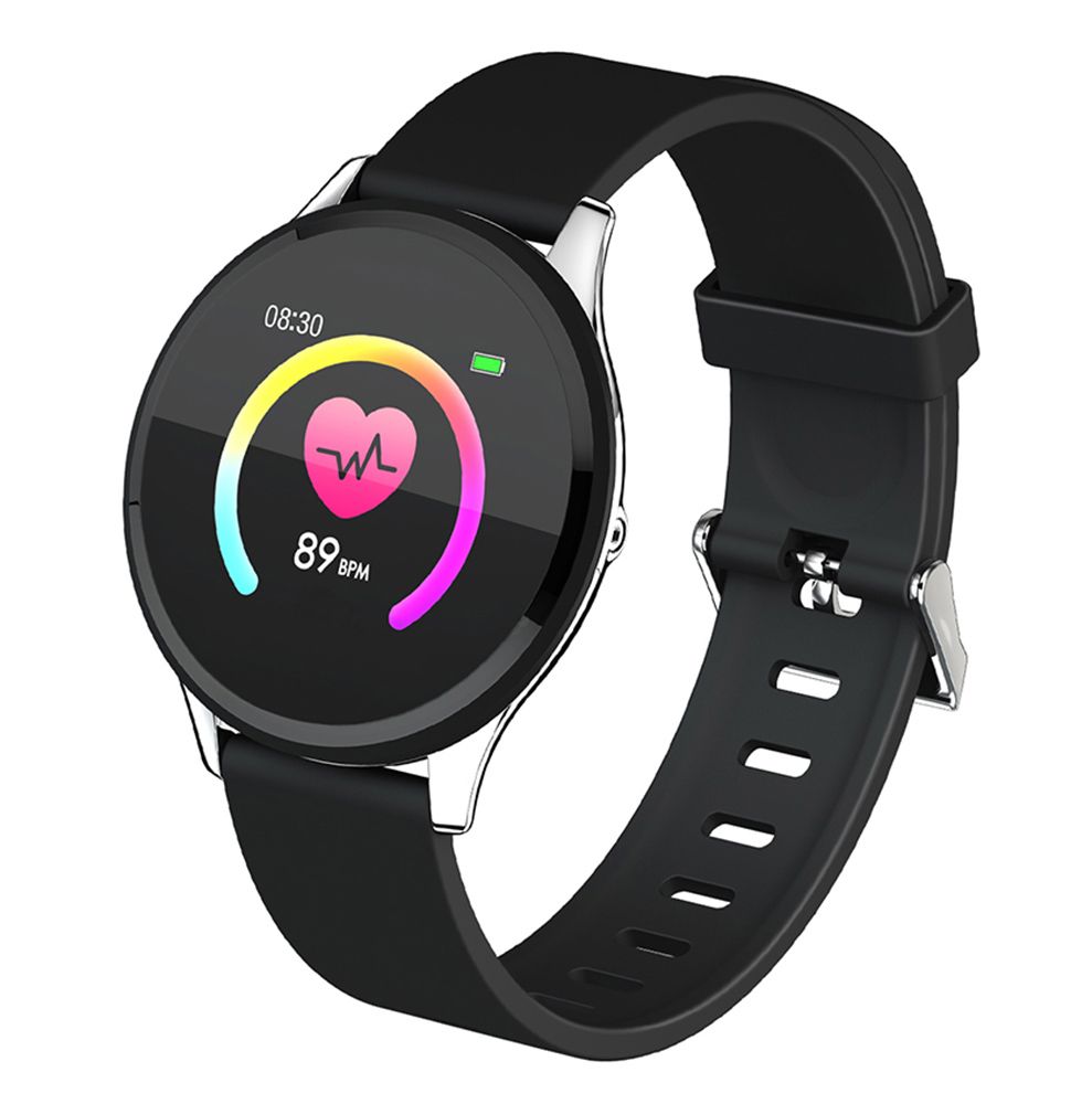 6005519116765-1-zoom.jpg Polaroid PA58 Fitness Watch with Single Touch Smartwatch - Black - Image 1