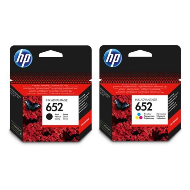 652bun.jpg HP 652 Combo Black & Color Ink Cartridge - Image 1