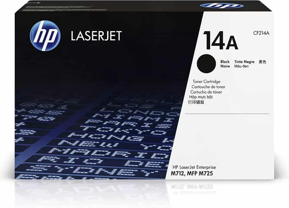 71Ql6lsAQnL._AC_UF10001000_QL80_.jpg HP 14A Black Original LaserJet Toner Cartridge (CF214A) - Image 1