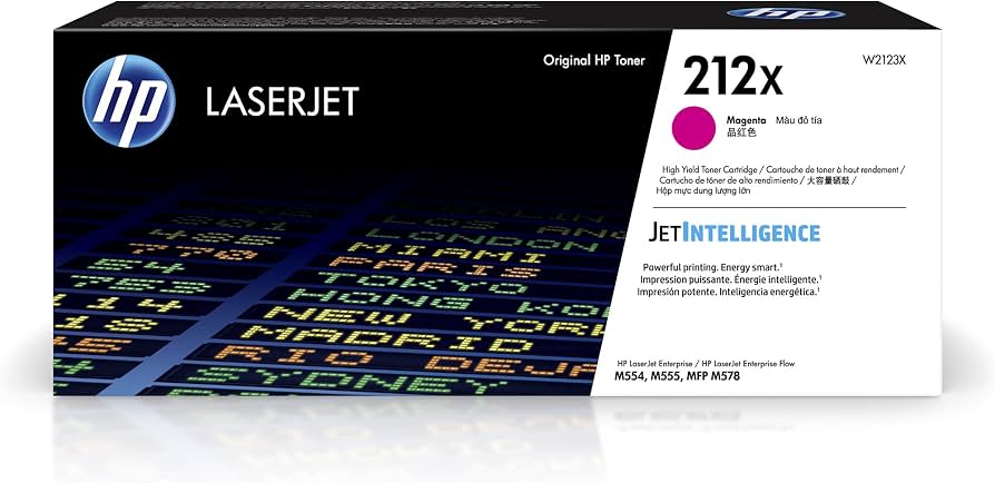 71yyg3n1ggL._AC_UF8941000_QL80_.jpg Original HP 212X Magenta High Yield LaserJet Toner Cartridge (W2123X) for Color LaserJet Enterprise M554, M555 & MFP M578 Series - Image 1