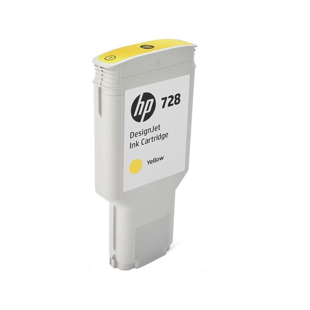 728Y.png HP 728 Yellow Generic Ink Cartridge - Image 1