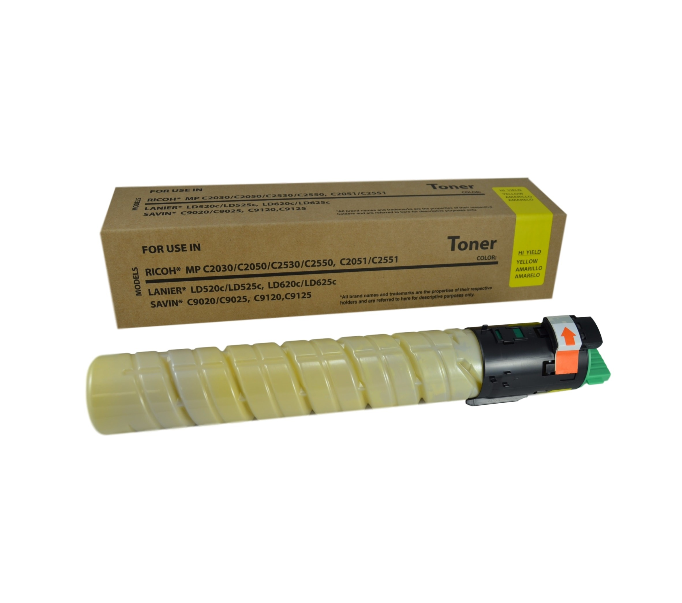 7fgfdd.png Ricoh MP-C2030/2550 Premium Yellow Generic Toner - Image 1