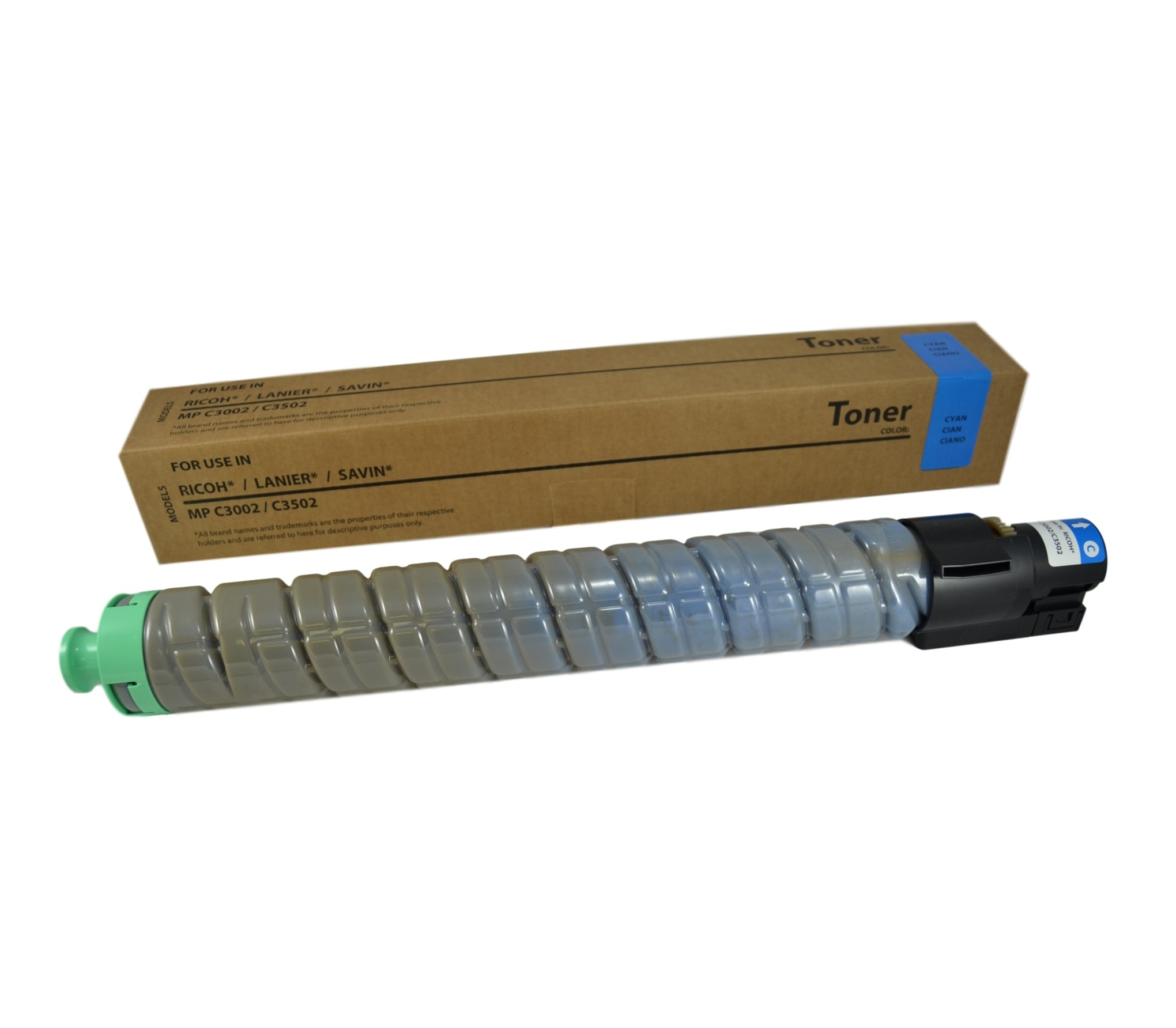 7fgfddddd.png Ricoh MP-C3502/3002 Cyan Generic Toner (842019) - Image 1