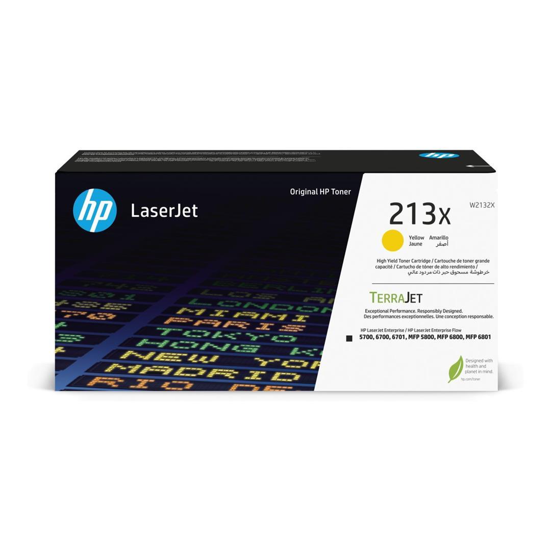 97d5f167-3a53-445e-be8d-fec3a77e779a-1.jpg HP 213x High Yield Original Yellow Laserjet Toner Cartridge For HP Laserjet Enterprise Sfp 5700 - Image 1