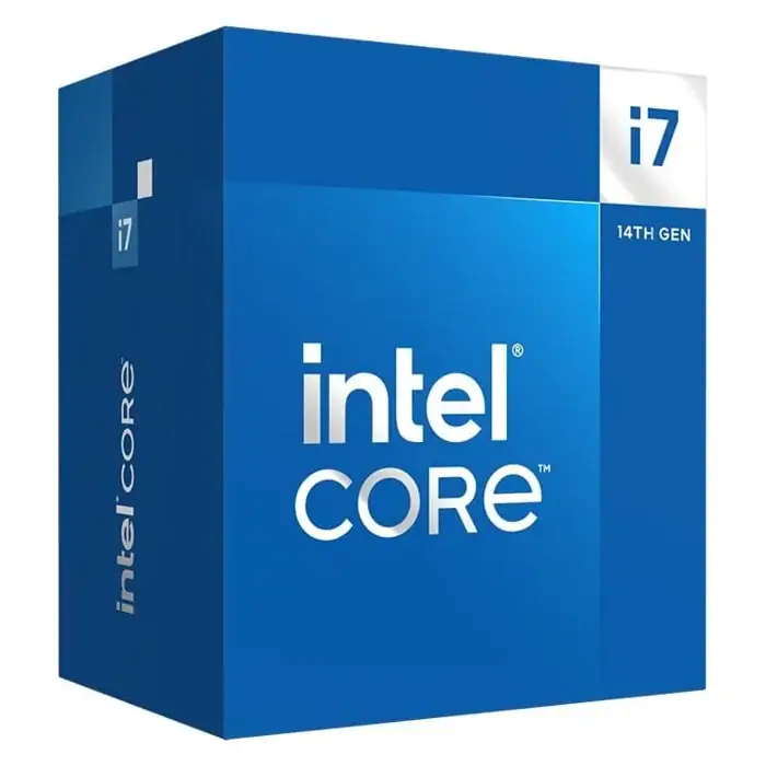 BX8071514700.webp Intel Core I7-14700 20-Core (Up To 5.4GHz Max Boost) Socket 1700 65W Desktop Processor (CPU) - Cooler Included - Image 1