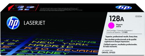 CE323A_default.jpg HP Color LaserJet CP1525/CM1415 Magenta Print Toner Cartridge - Image 1