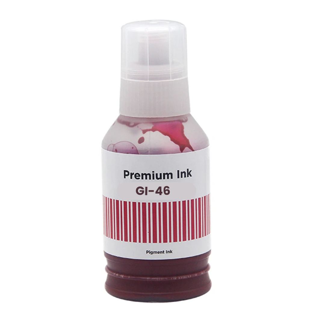 Canon-Magenta-GI-46.jpg Canon GI-46 Magenta Generic Ink Bottle - Image 1