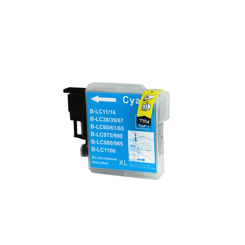 Cyan-Brother-LC39-Ink-Cartridge-1.jpg Brother LC39C Cyan Generic Ink Cartridge - Image 1