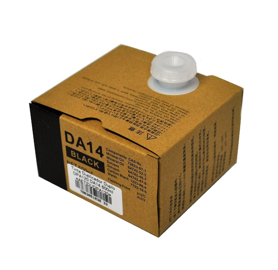 DA-14-Ink.jpg Duplo DA-14 Black Original Ink Cartridge (DPA100/DPA120) - Image 1