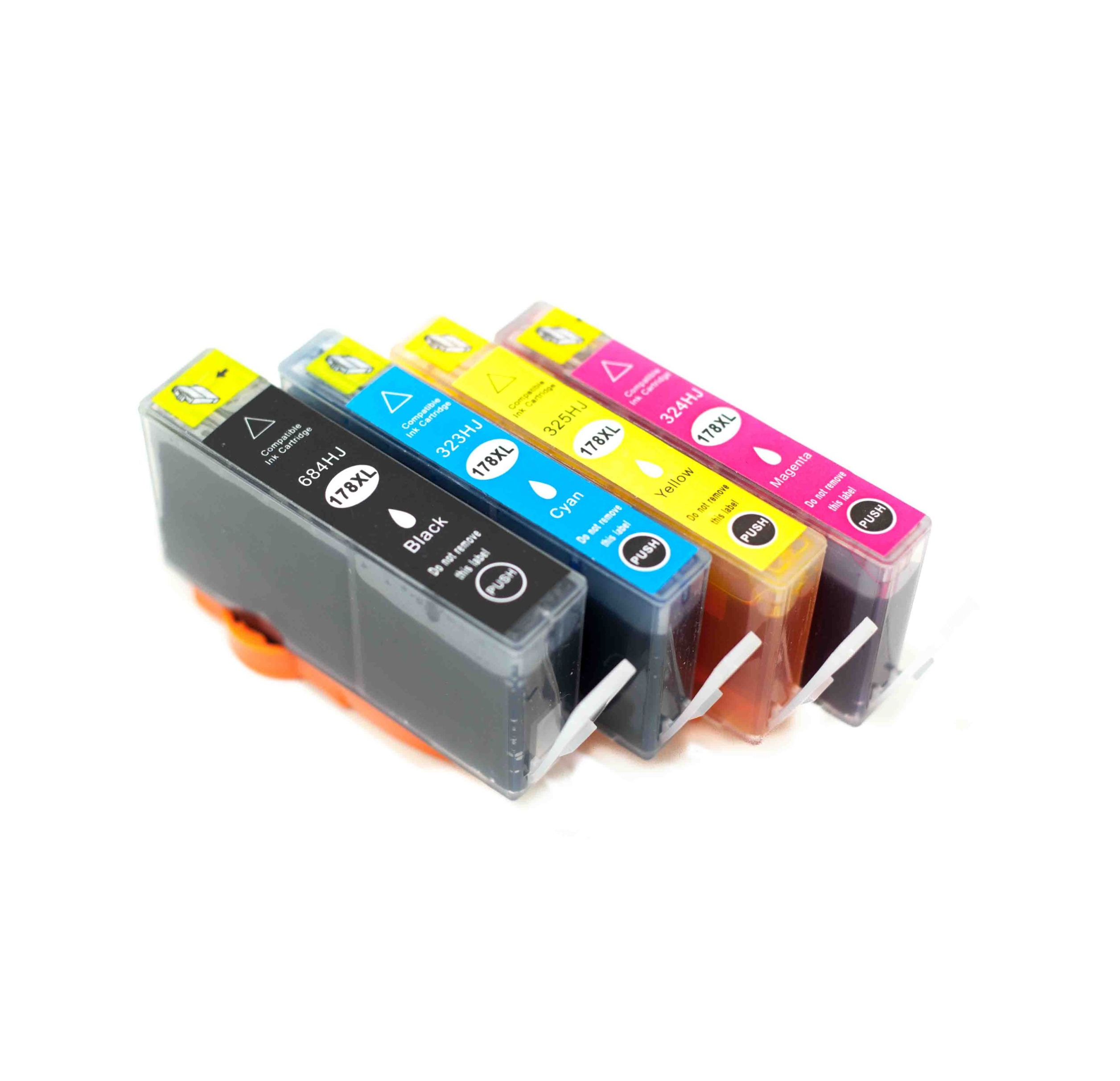 FDZFDHGGHGH.png HP 178XL *Value-Pack* C/M/Y/K Generic Ink Cartridges - Image 1
