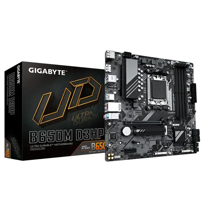 GA-B650M-D3HP.webp Gigabyte B650M D3HP Motherboard For AMD AM5 CPU - Image 1