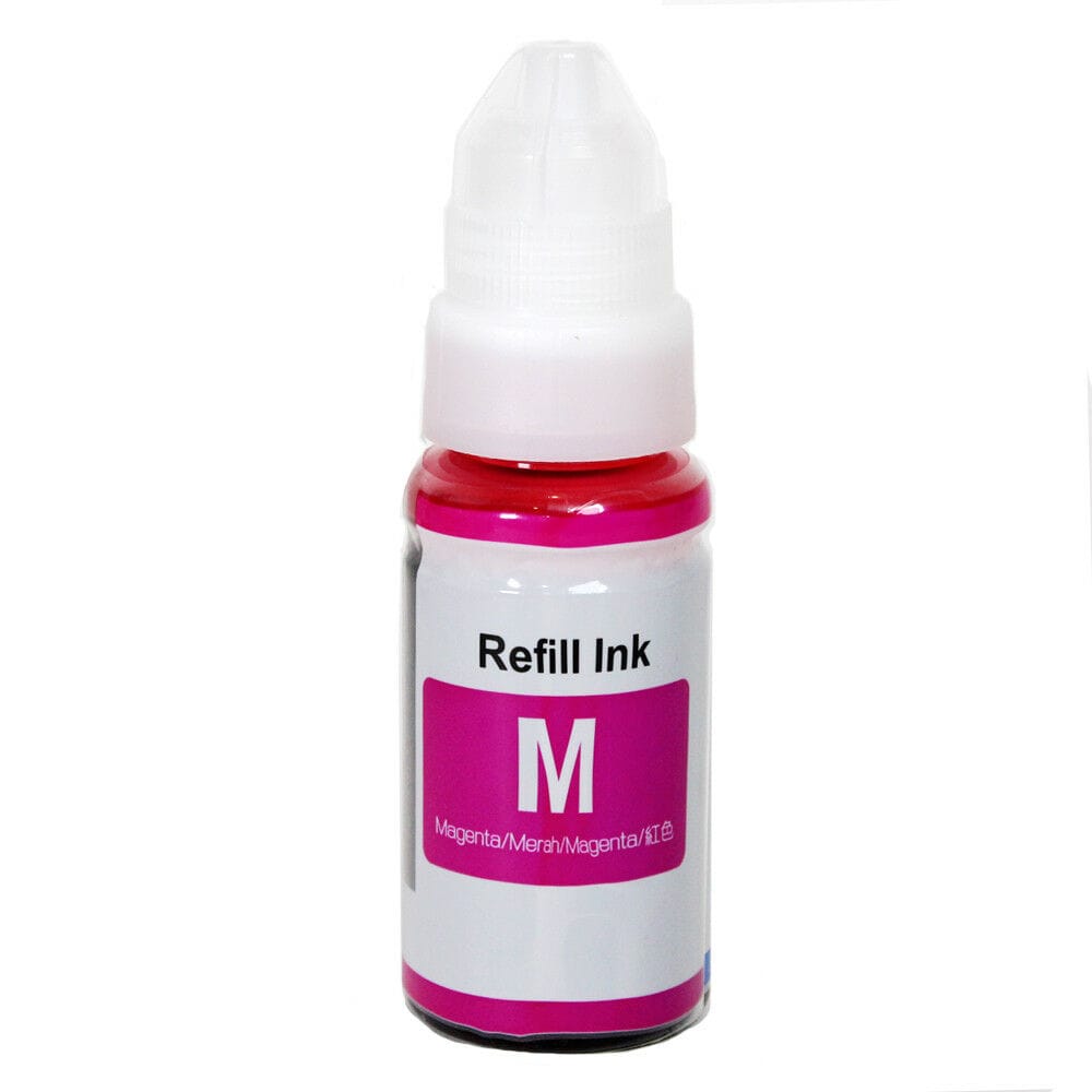 GI490Magenta.jpg Canon GI-490 Magenta Generic Ink Bottle - Image 1