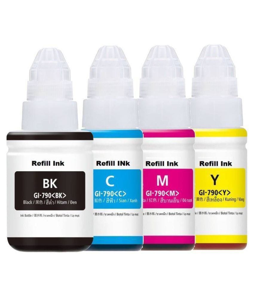 GI490_V.jpeg Canon GI-190 All Colours *Value Pack* Generic Ink Bottles - Image 1