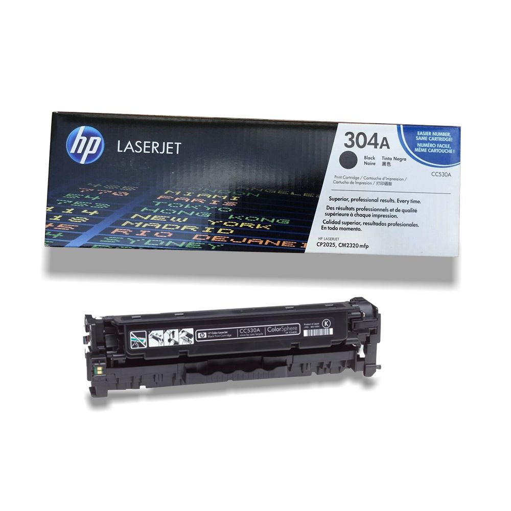 HP-304A-CC530A-LASER-TONER-CARTRIDGE.jpg HP 304A Black Original LaserJet Toner Cartridge,3,500 pages - Image 1
