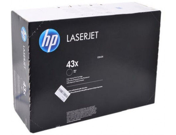 HP-C8543X-600x460h.jpg HP 43X High Yield Black Original LaserJet Toner Cartridge,30,000 pages - Image 1