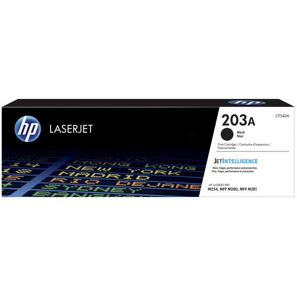 HPCF540A_0-3.jpg HP 203A Black Original LaserJet Toner Cartridge,1,400 pages - Image 1