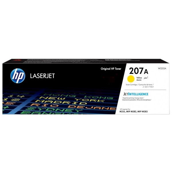 HPW2212A_0.jpg HP 207A Yellow LaserJet Toner Cartridge,1,250 pages - Image 1
