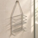 Steelcraft Stainless Steel Small Shower Caddy 165 x 85 x 470 mm