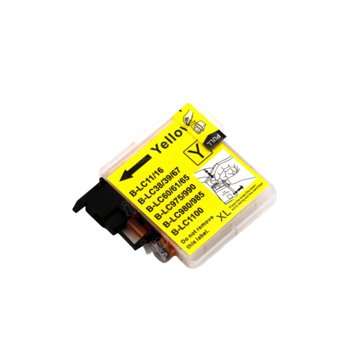 I-LC39Y-1200x1200-1.png Brother LC39Y Yellow Generic Ink Cartridge - Image 1