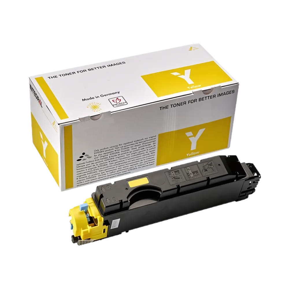 Kyocera-TK-5140-Premium-Yellow.png Kyocera TK 5140 Premium Yellow Generic Toner - Image 1